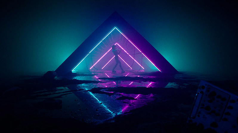 led